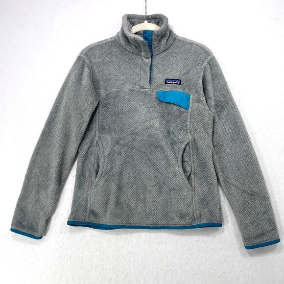 Patagonia Jackets & Blazers - Patagonia Jacket Women S Grey ReTool Snap T Fleece Pullover Polartec High Pile